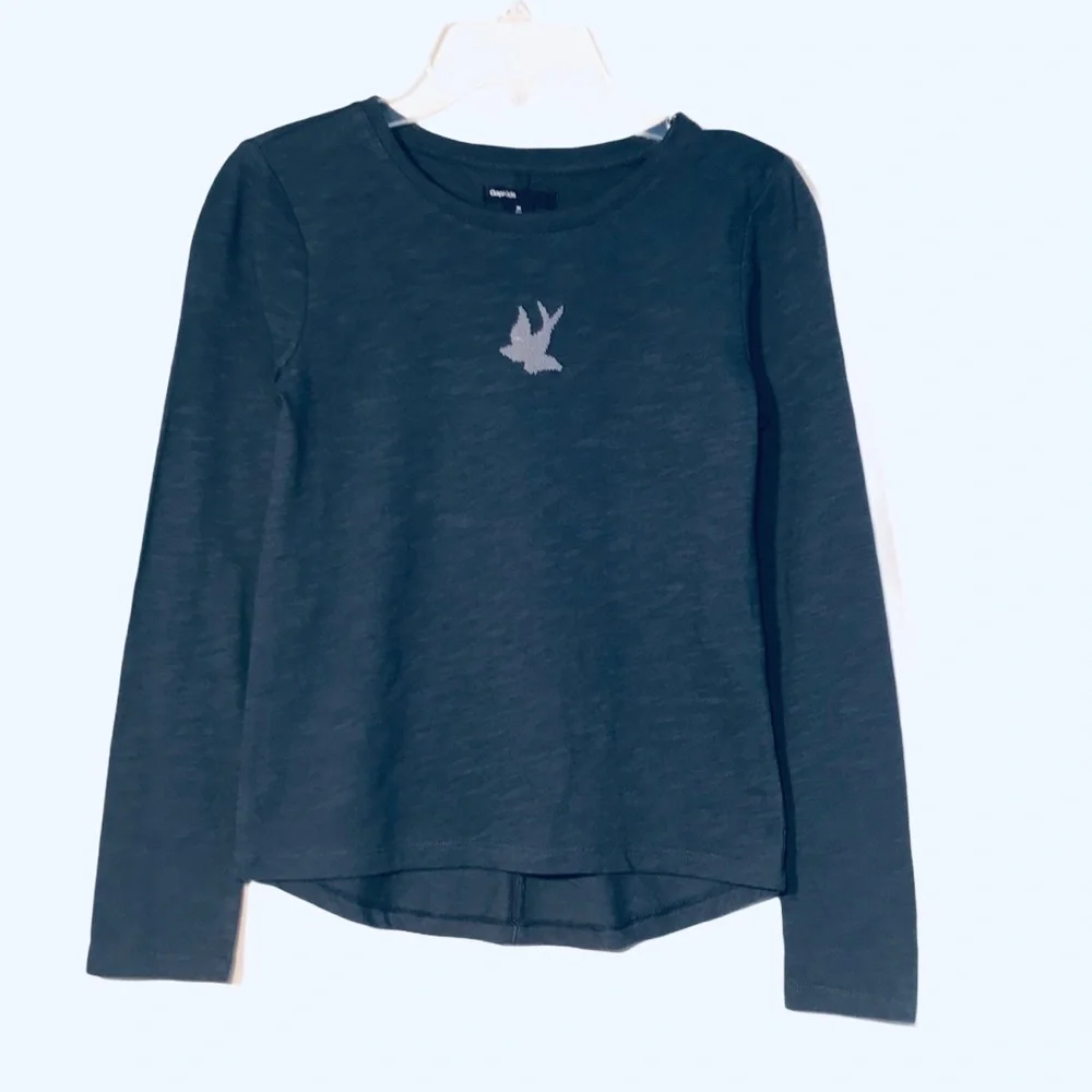 Gap‎ High-Low Graphic Cotton Tee Shirt